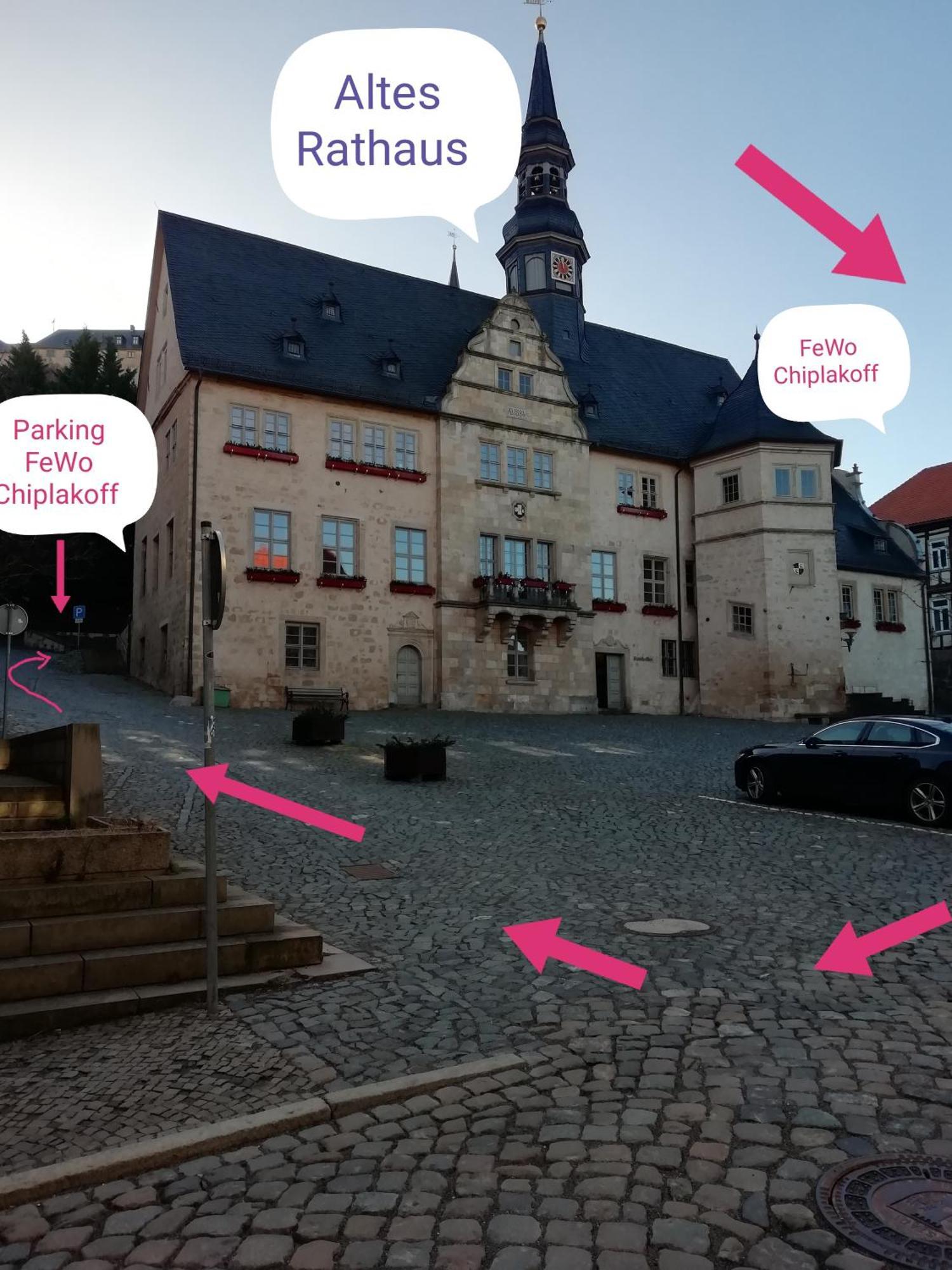 Grosse Wohnung Mit Terrasse Im Altstadtzentrum - Ferienwohnung Chiplakoff แบลงเคนบวร์ก ภายนอก รูปภาพ
